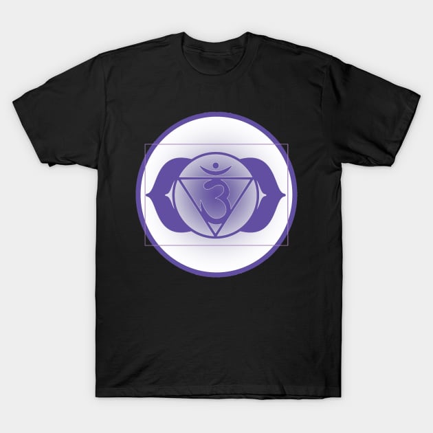 Open up your Third-Eye Chakra- Blue T-Shirt by EarthSoul